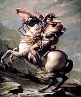 David Napolean Crossing The Alps